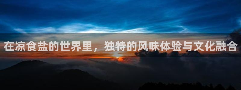 威九国际HP：在凉食盐的世界里，独特的风味体验与文化融合